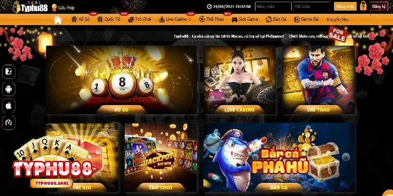 Hướng dẫn tham gia game đánh bài trên Typhu88